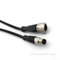 M8 Male Straight to M12 Female Straight Cable